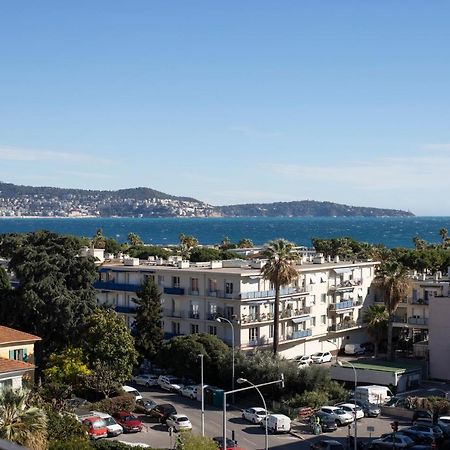 Studio With Terrace And Sea View, 10 Min To The Beach ニース エクステリア 写真