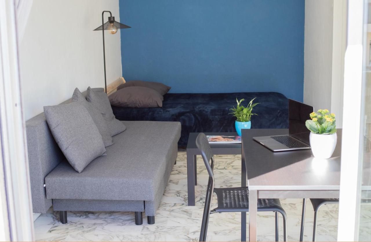 Studio With Terrace And Sea View, 10 Min To The Beach ニース エクステリア 写真